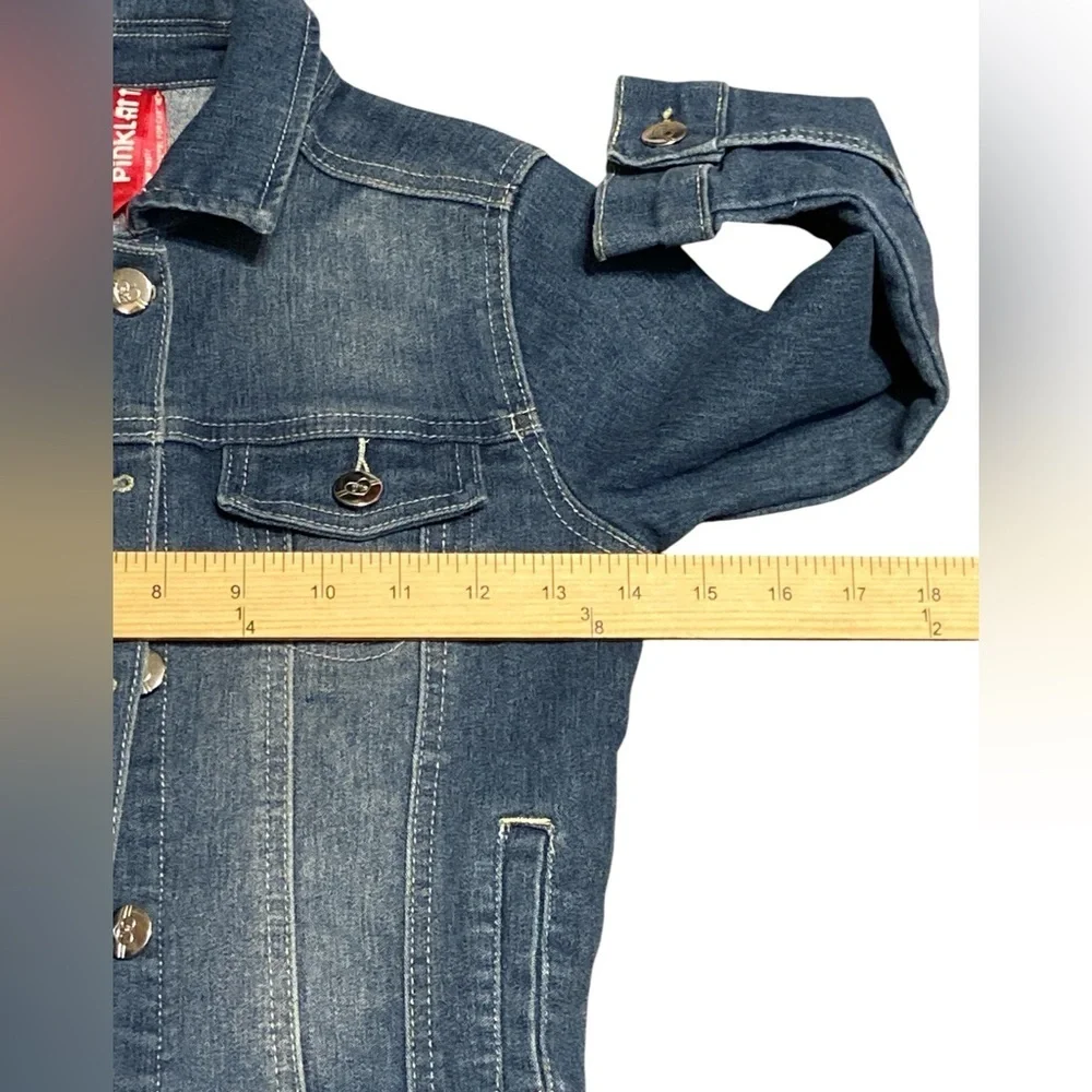 Little girls denim jacket size 6-6X L81​